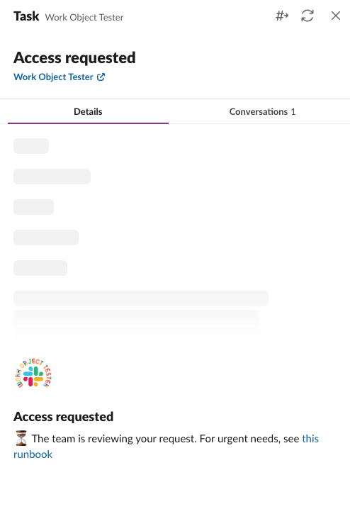 Custom partial access request updated